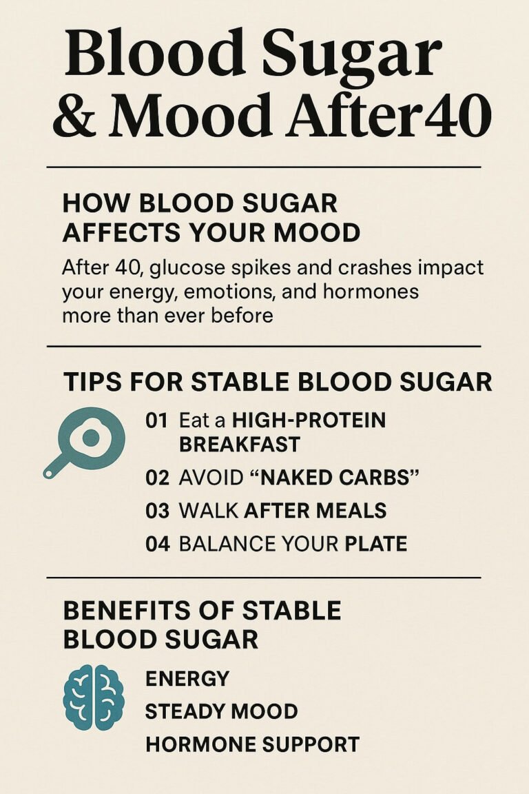 The Surprising Link Between Blood Sugar and Mood After 40