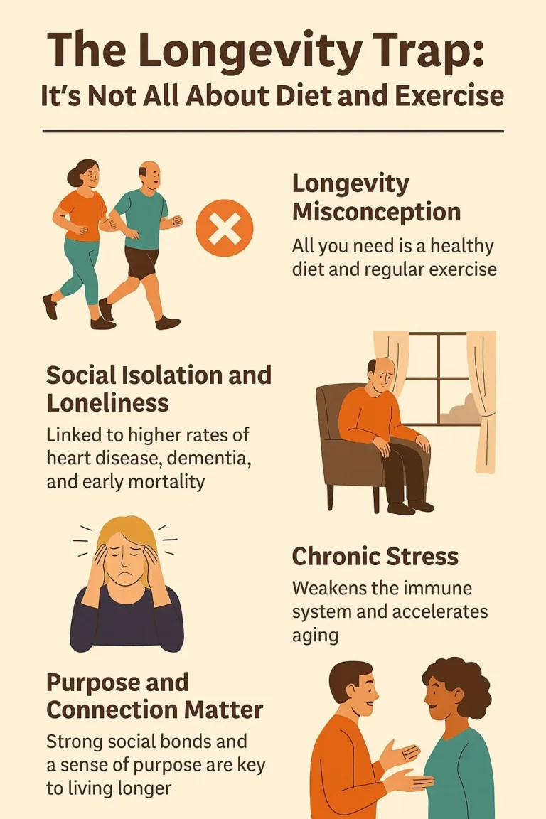 The Longevity Trap: Why Obsessing Over Biohacking Can Backfire After 40