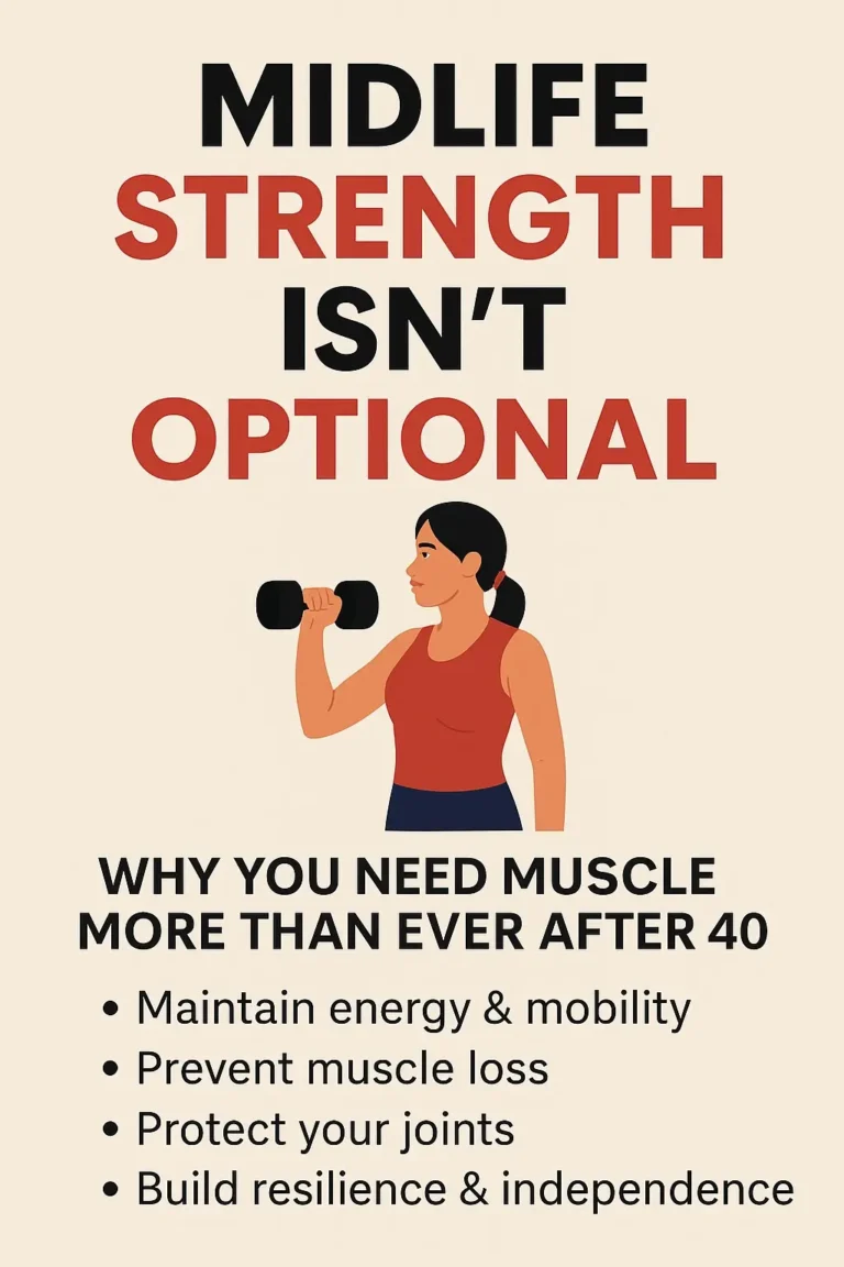 Midlife Strength Isn’t Optional: Why You Need Muscle More Than Ever After 40