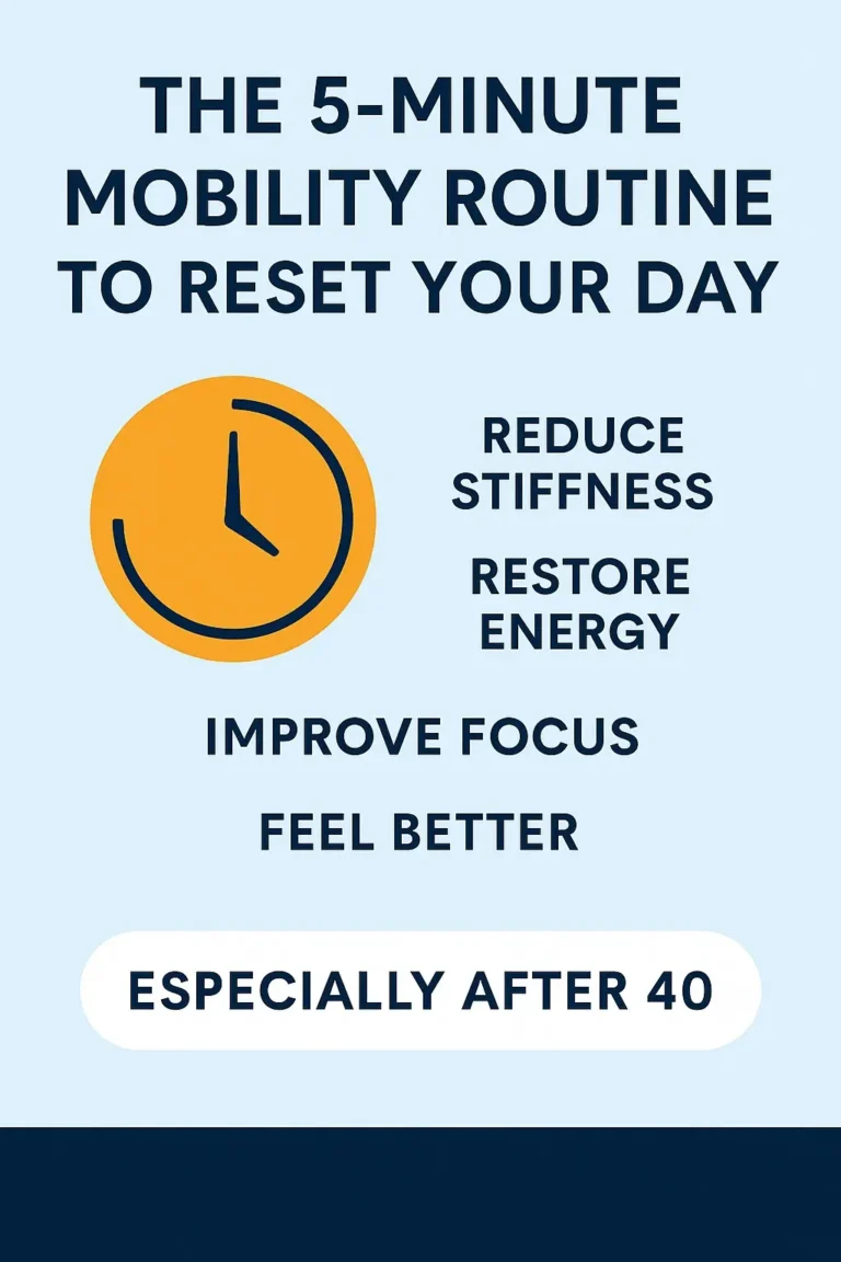 The 5-Minute Mobility Routine to Reset Your Day